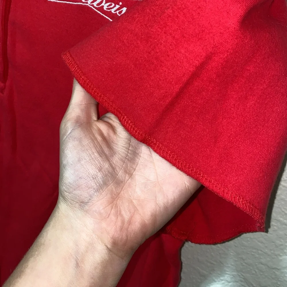 🪼Rare Nascar Chase Authentic Budweiser Red Polo Shirt of #8 Dale Earnhardt Jr.! - Picture 7 of 10